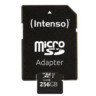 Intenso  Intenso microSD 256GB UHS-I Perf CL10| Performance Klasse 10 