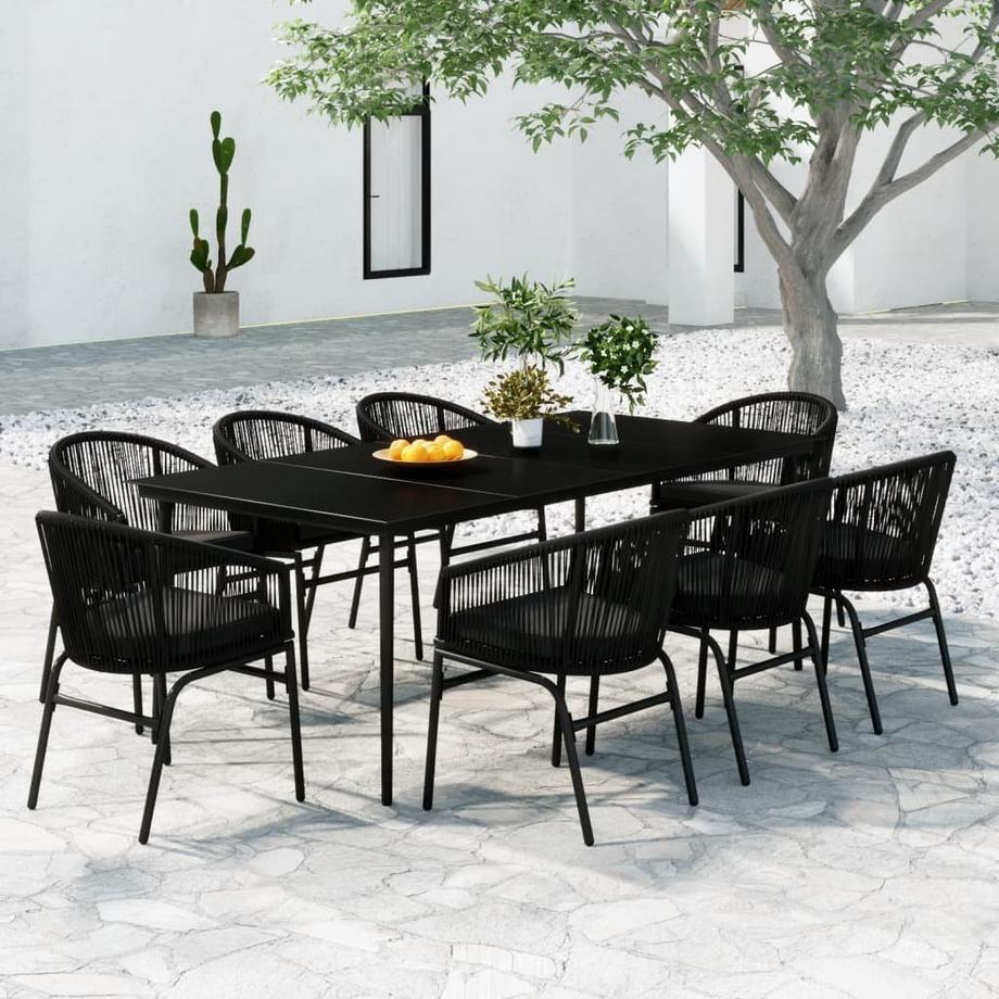 VidaXL set da pranzo da giardino  