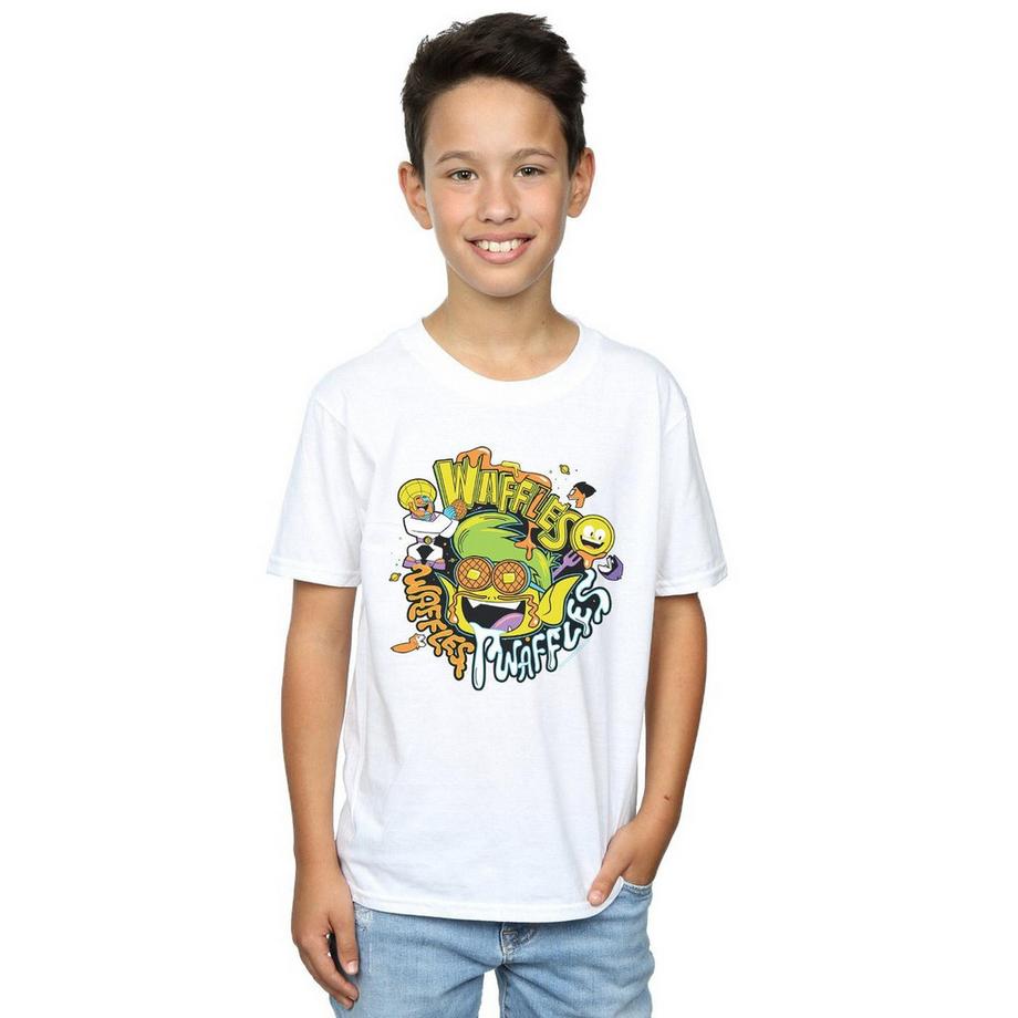 DC COMICS  Teen Titans Go Waffle Mania TShirt 