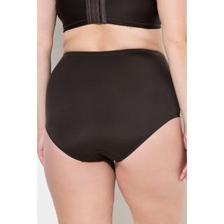 Ulla Popken Culotte gainante Taille Haute Empiècement Jacquard  