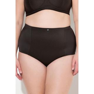 Ulla Popken Culotte gainante Taille Haute Empiècement Jacquard  