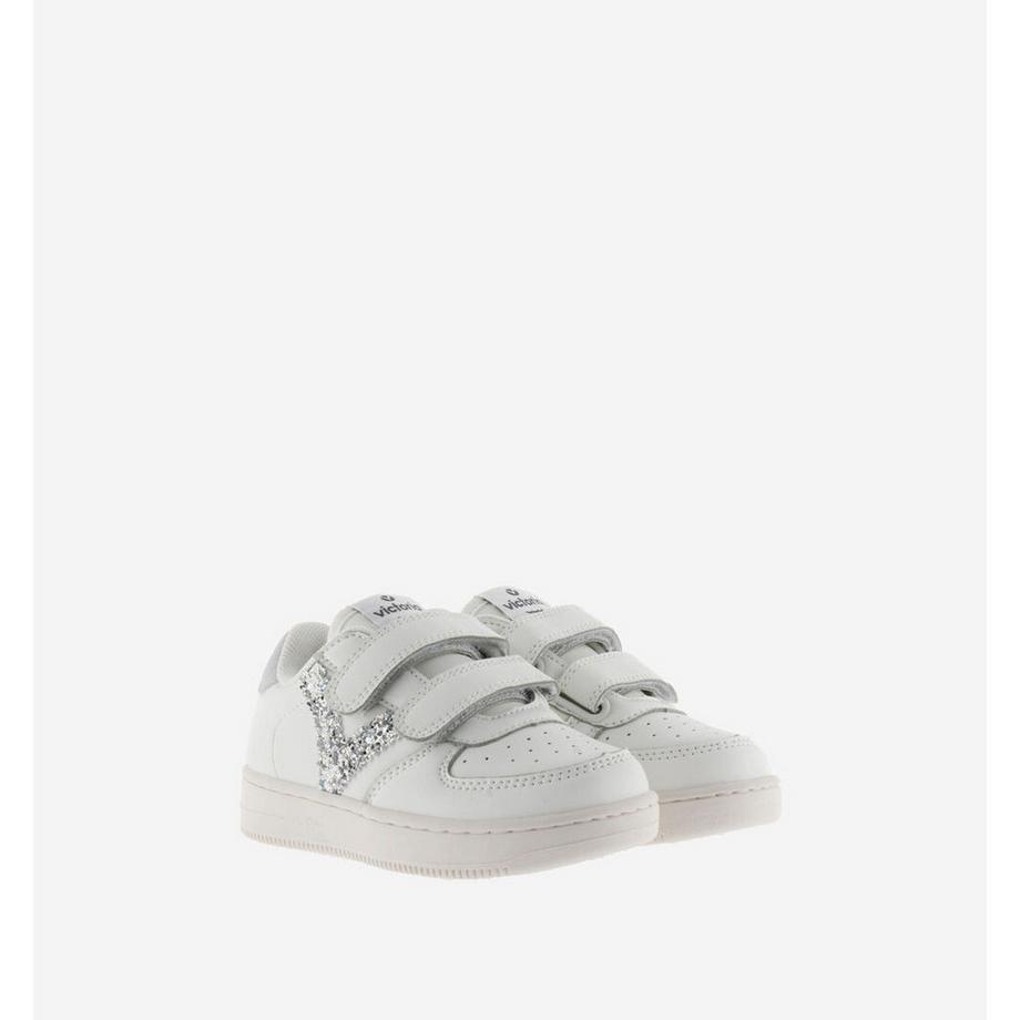 Victoria  Sneakers für Frauen  Tiempo Efecto Piel & Tiras & Fantasía 