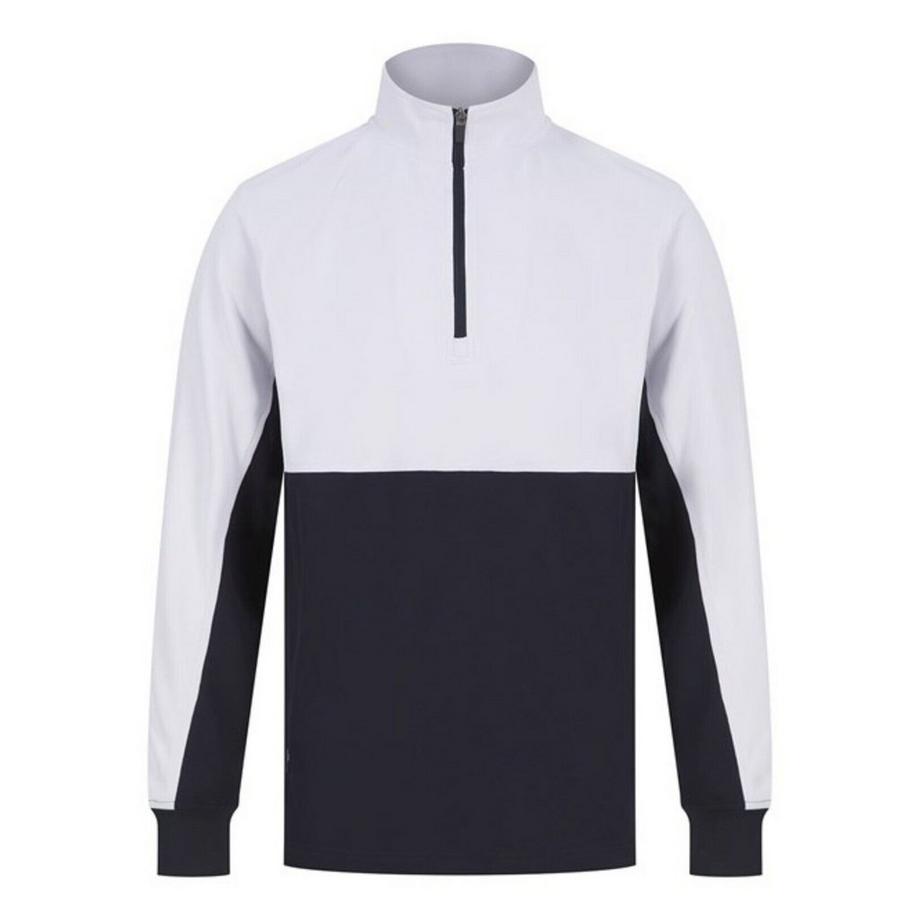 Trainingsjacke mit kurzem Reißverschluss