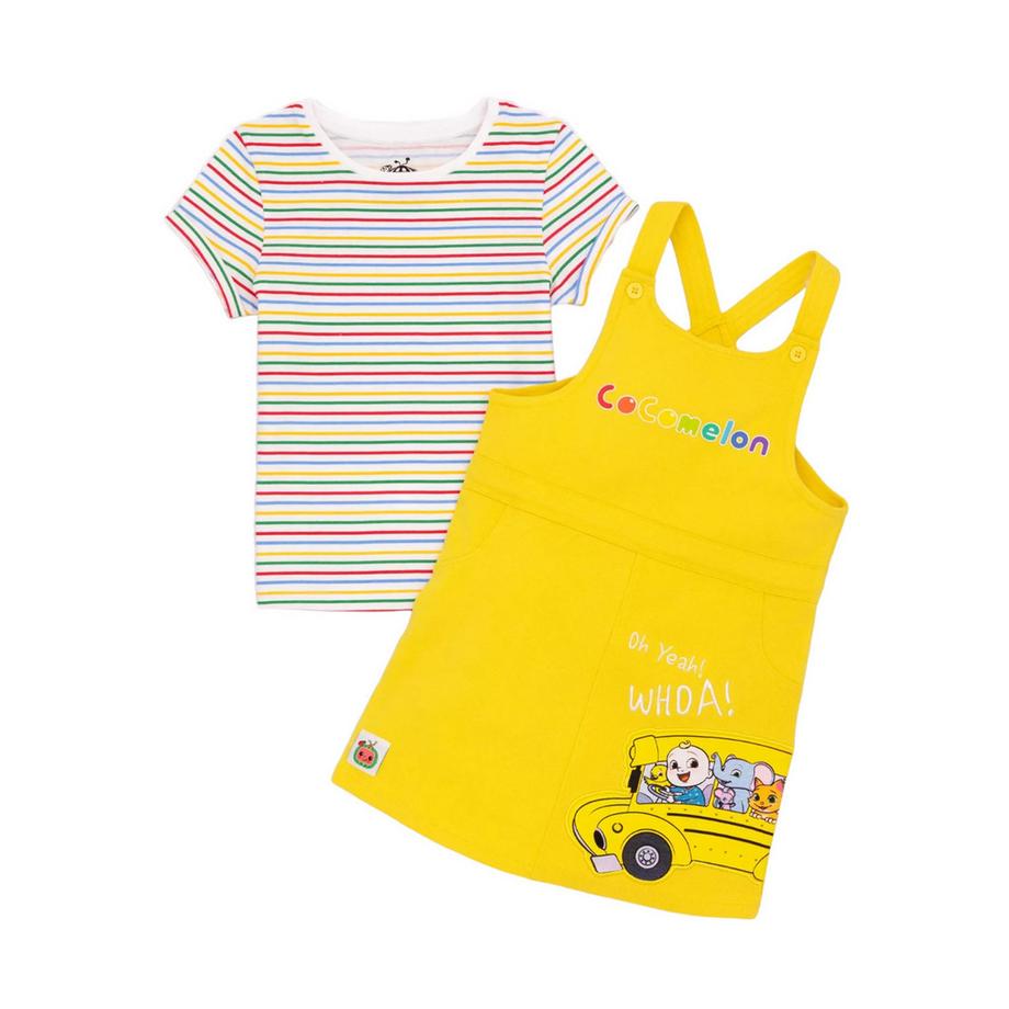 CoComelon  Oh Yeah! Whoa! Abito Scamiciato Set Ragazze 
