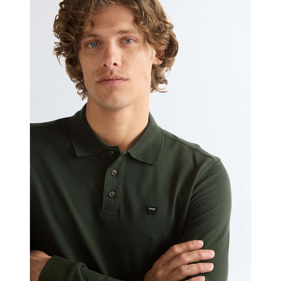 Wrangler  Langarmpolo Polo 