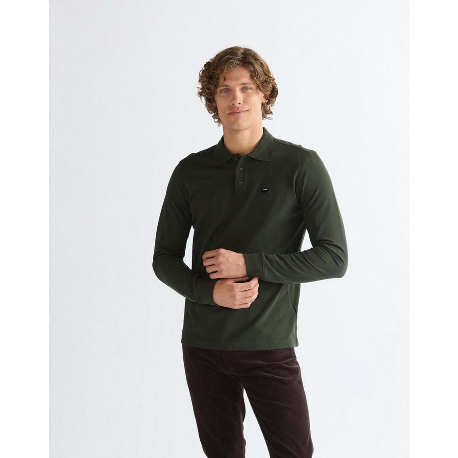 Langarmpolo Polo