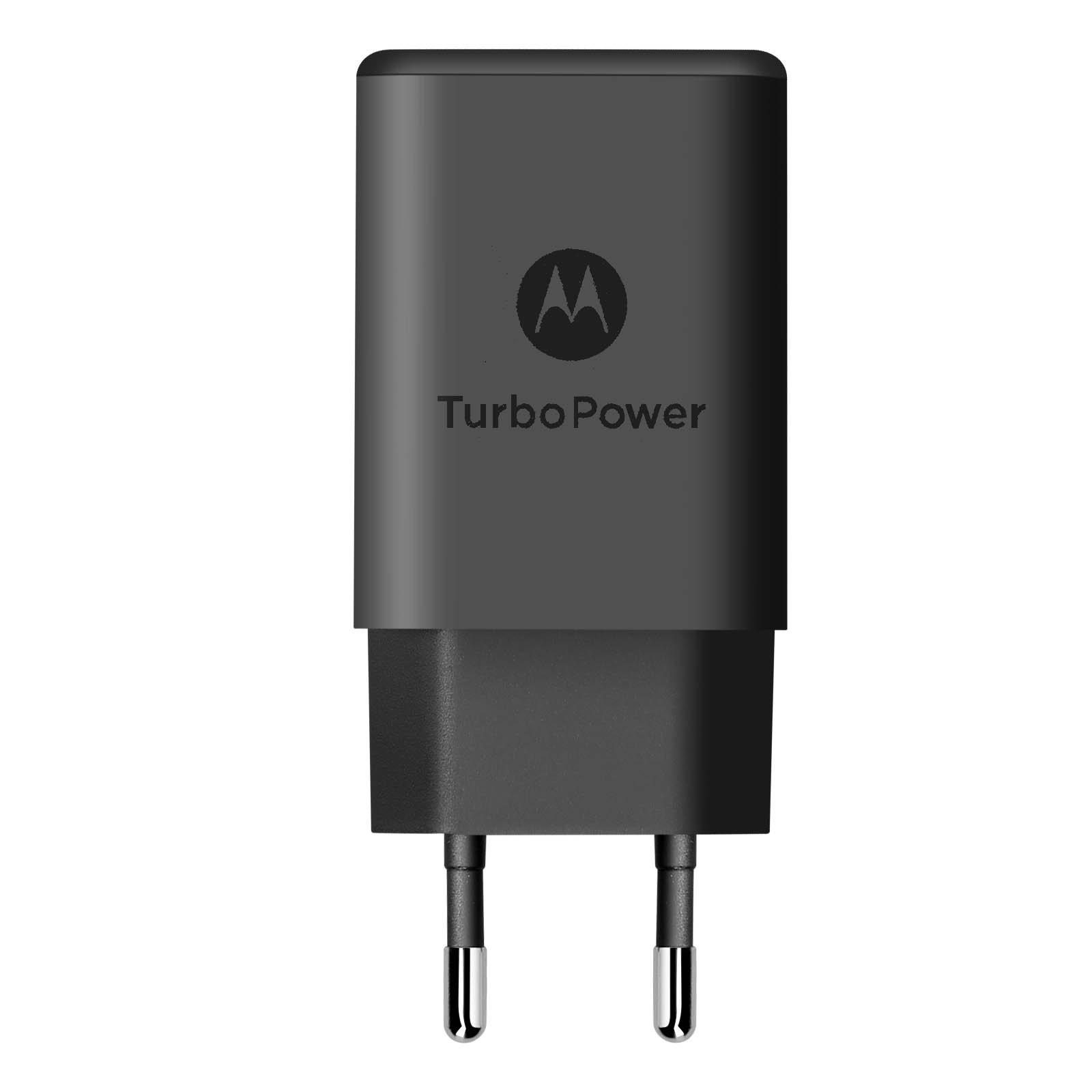 MOTOROLA  Motorola 15W USB-Netzteil, Schwarz 