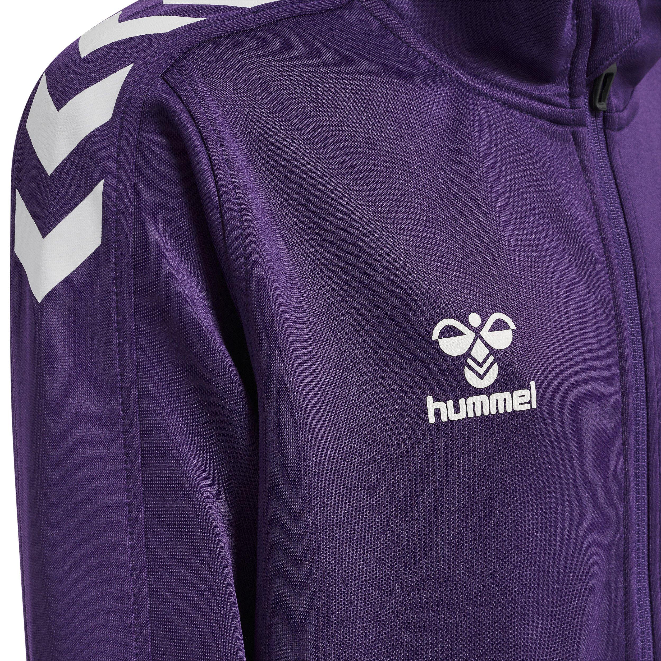 Hummel  kinder-trainingsjacke mit reißverschluss core xk 