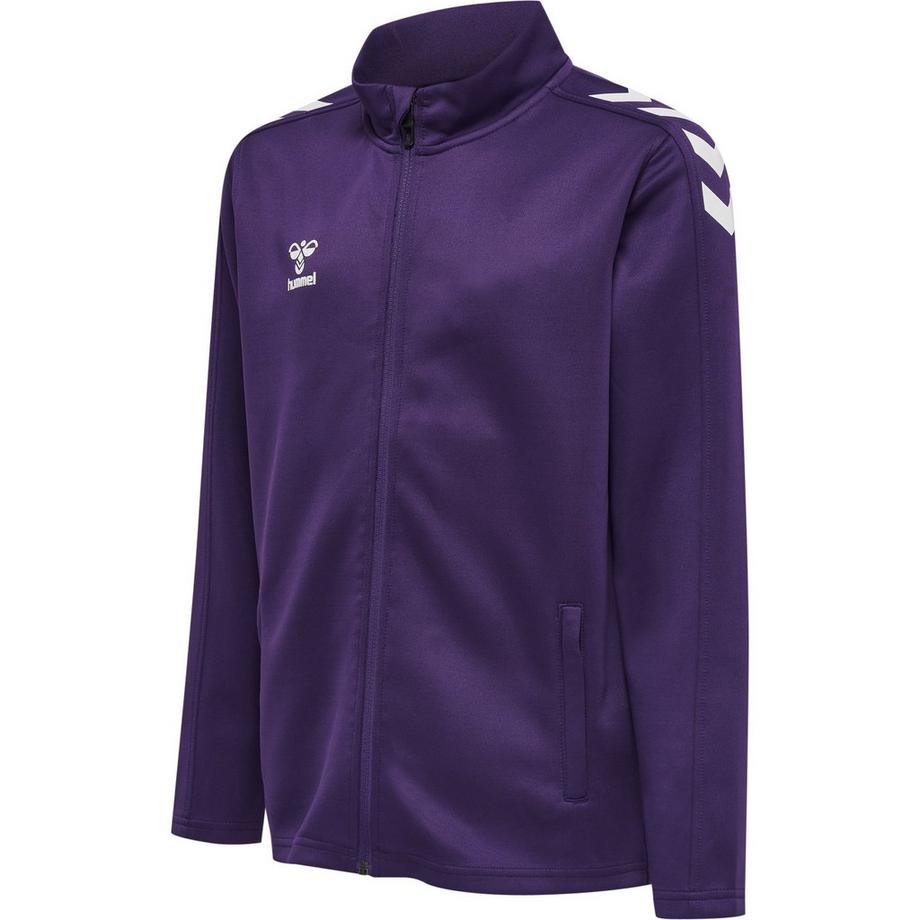 kinder-trainingsjacke mit reißverschluss core xk