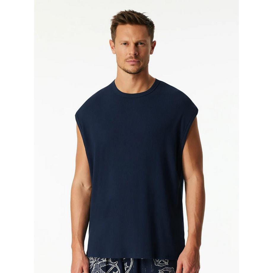 Schiesser T-shirt double côtelé brossé  