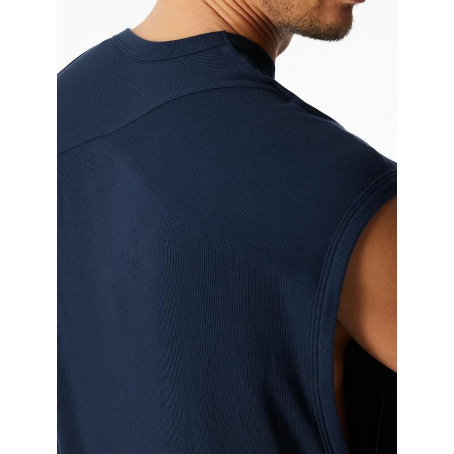 Schiesser T-shirt double côtelé brossé  