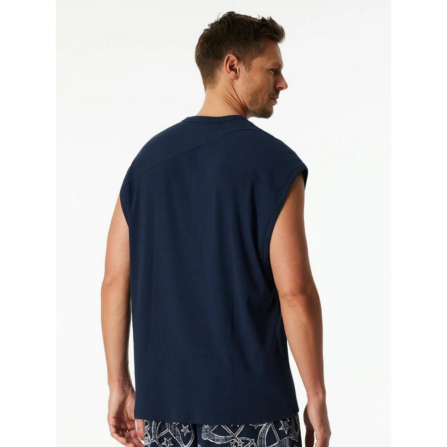 Schiesser T-shirt double côtelé brossé  