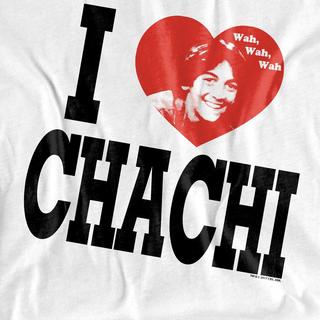 Happy Days I Heart Chachi T-Shirt a Maniche Lunghe  