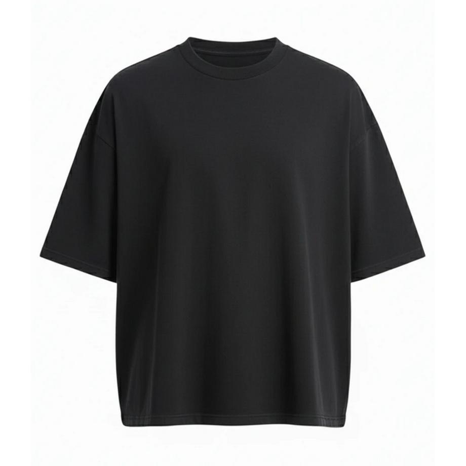 T-Shirt, Kurz Geschnitten, Schwer