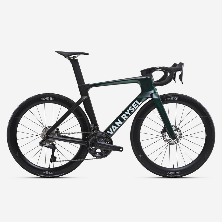 Vélo de route Shimano Ultegra DI2 2x12v capteur de puissance, RCR-F Pro vert