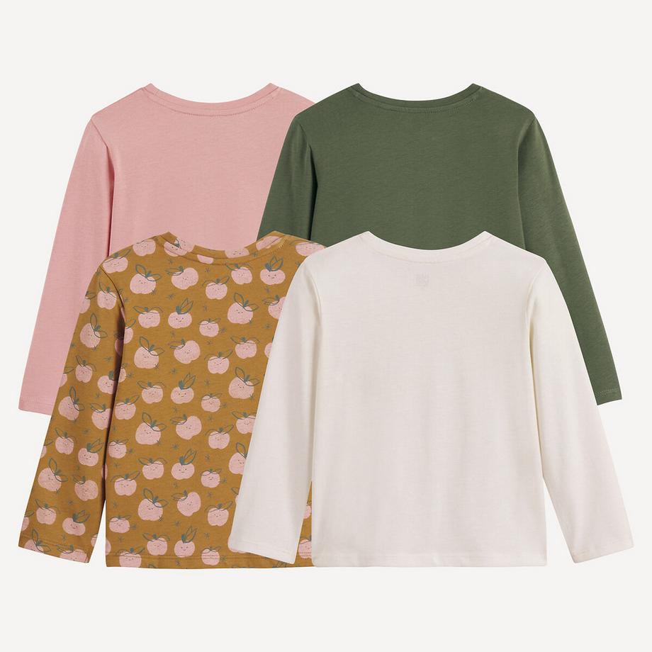 La Redoute Collections  4er-Pack Langarmshirts 