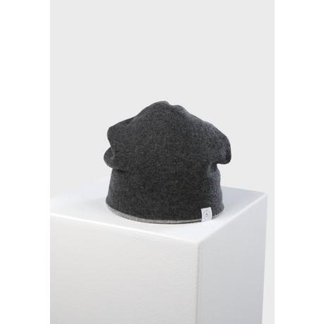 CASH-MERE.CH Cashmere Berretto Reversibile  