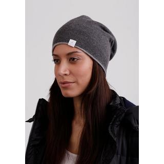 CASH-MERE.CH Cashmere Berretto Reversibile  
