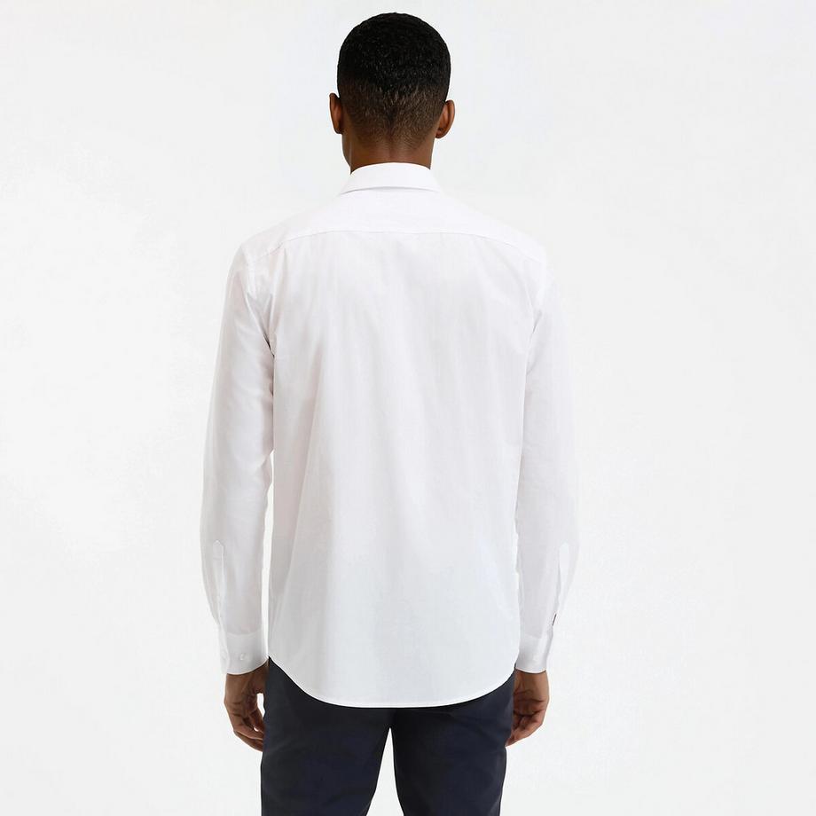 La Redoute Collections Gerade geschnittenes Baumwollpopeline Hemd  