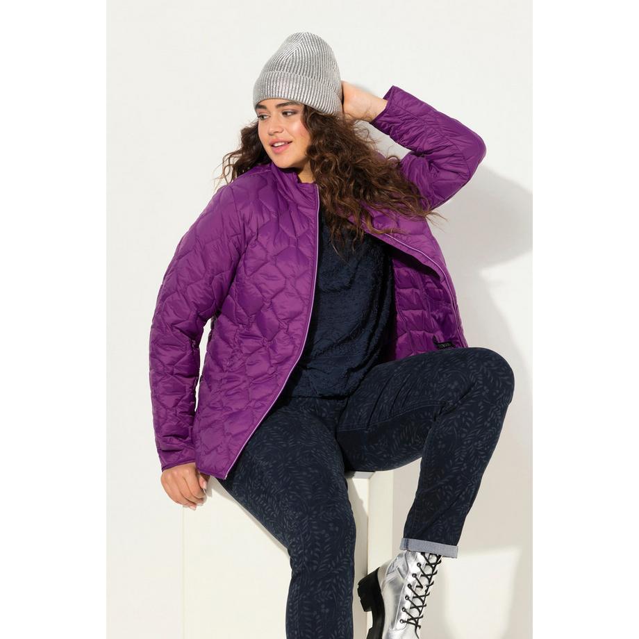 Ulla Popken HYPRAR Leichtstepp-Jacke Wasserabweisend Recycelt  