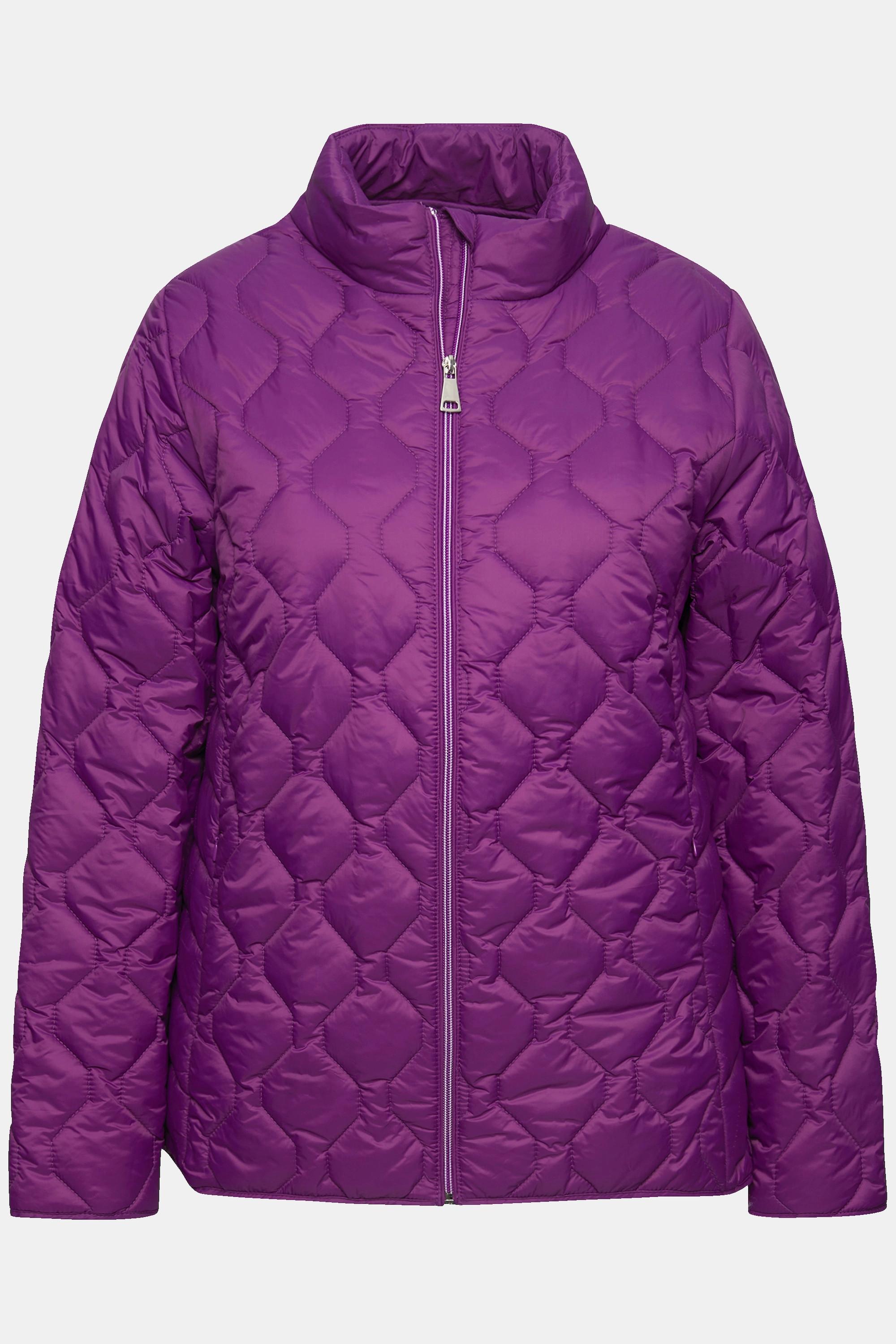 Ulla Popken HYPRAR Veste Matelassée Légère Déperlante Recyclée  