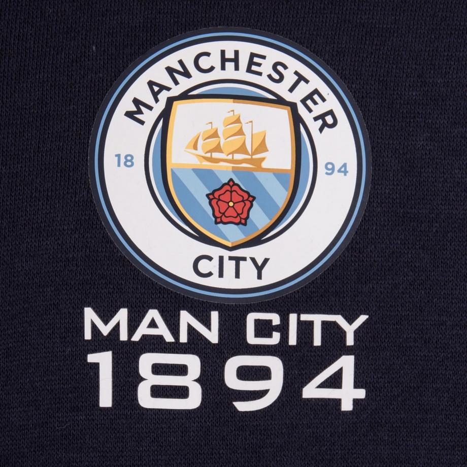 Manchester City  Hoodie Mit Durchgehendem Reißverschluss, Fleece 