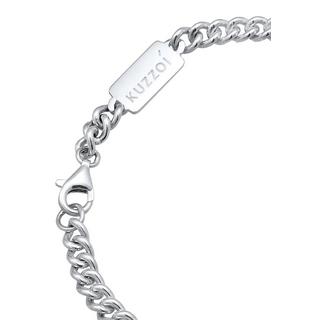 Kuzzoi  Bracelet Herren Rundpanzer Massiv 925 Silber 