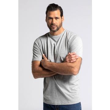 T-shirts Basic à col rond, en lot de 2 - jusqu'au 8 XL