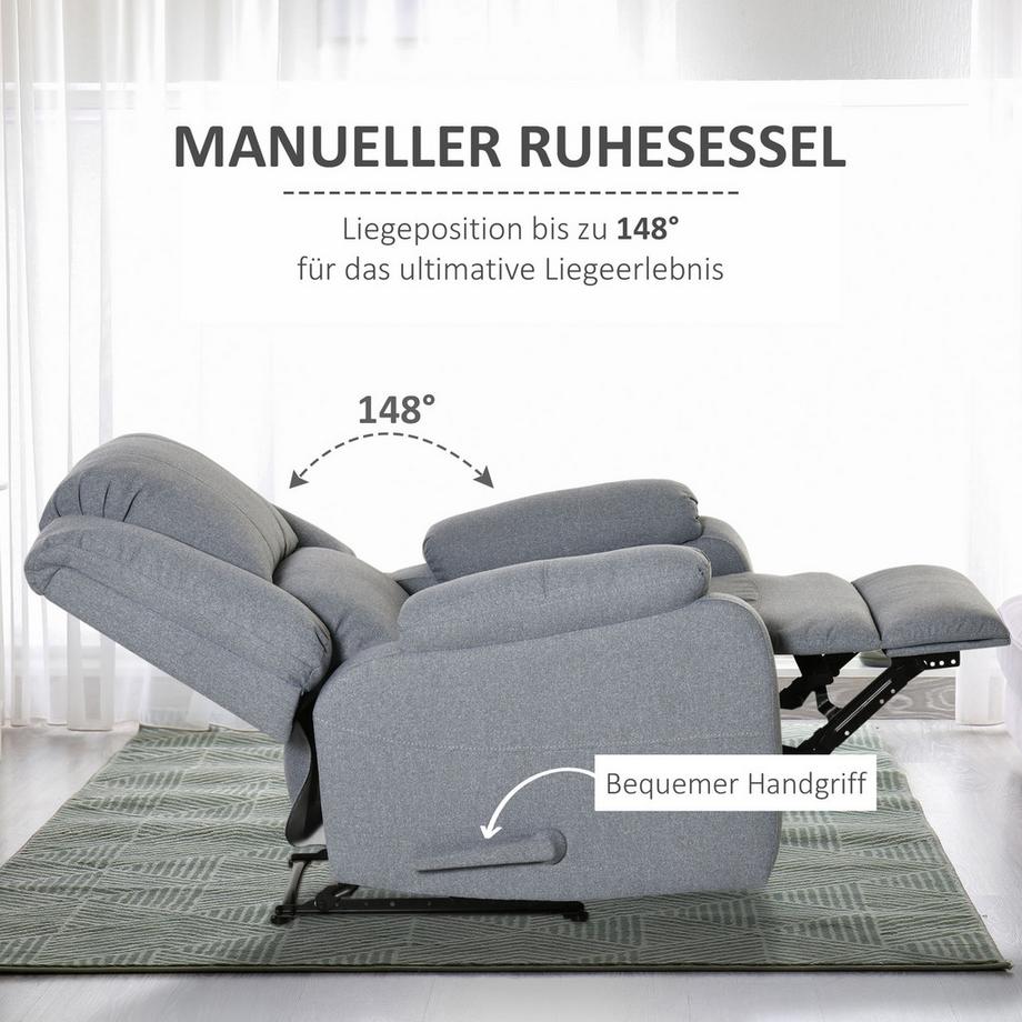 HOMCOM Fauteuil de relaxation  