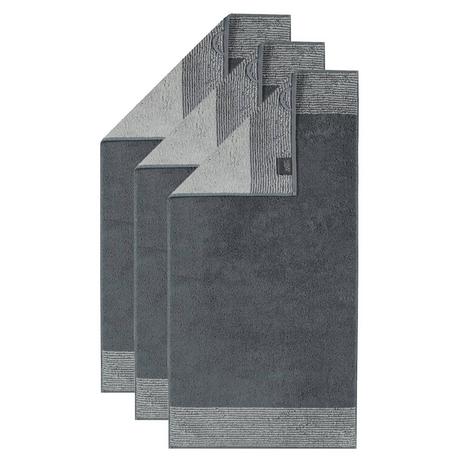 Cawoe Serviette de bain  Paquet de 3-Luxury Home Two-Tone  