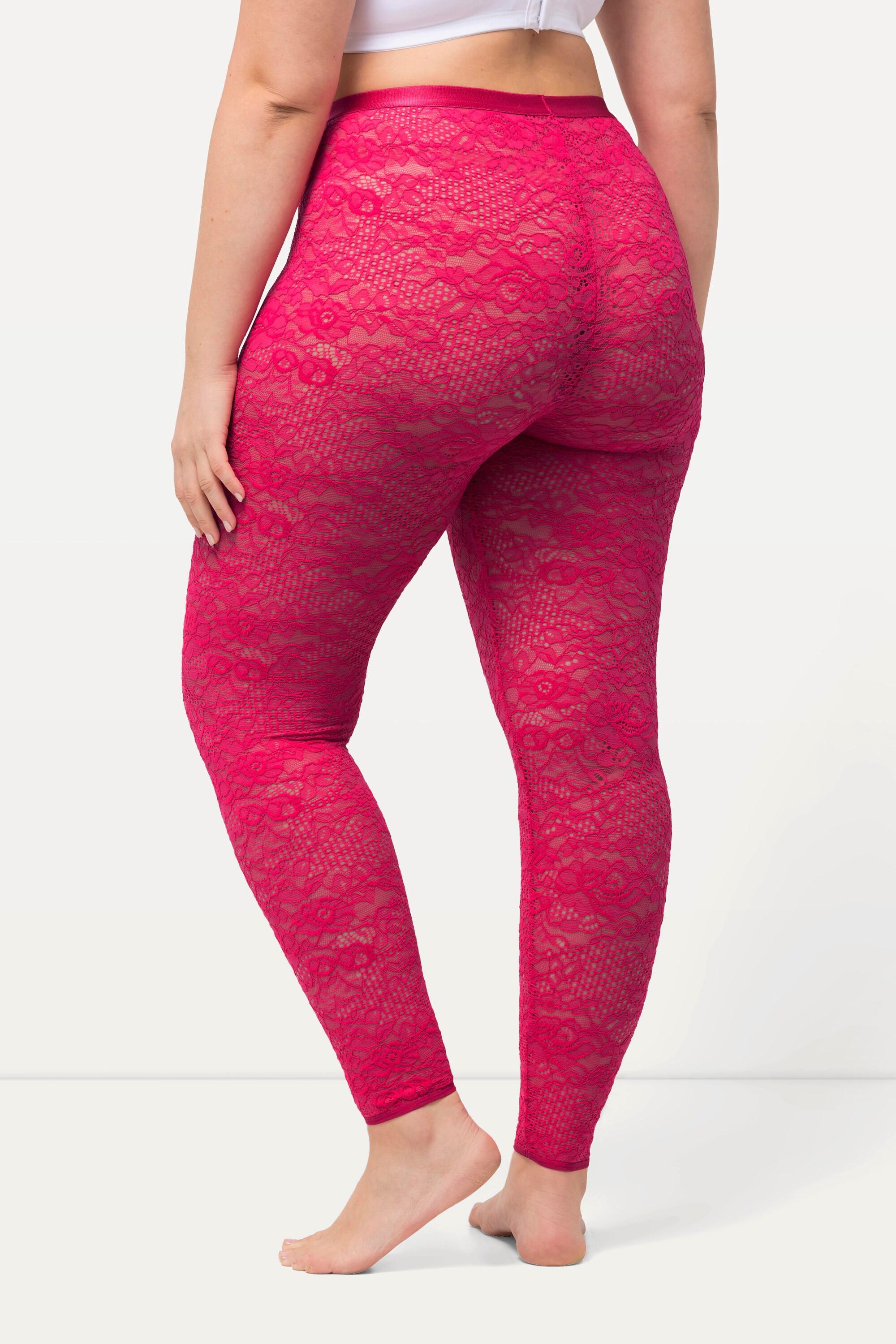 Ulla Popken  Strumpf-Leggings, Spitze 