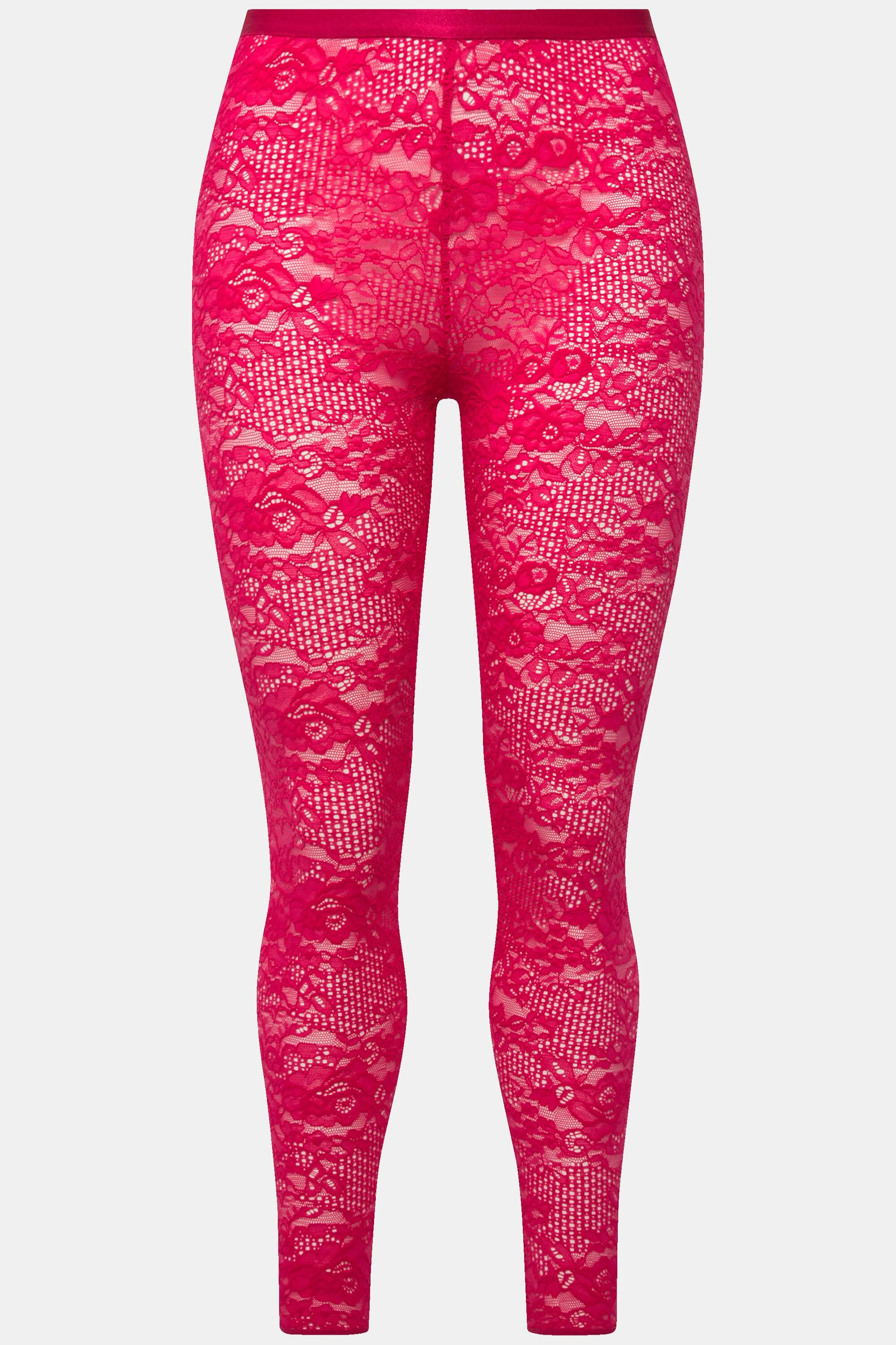 Ulla Popken  Strumpf-Leggings, Spitze 