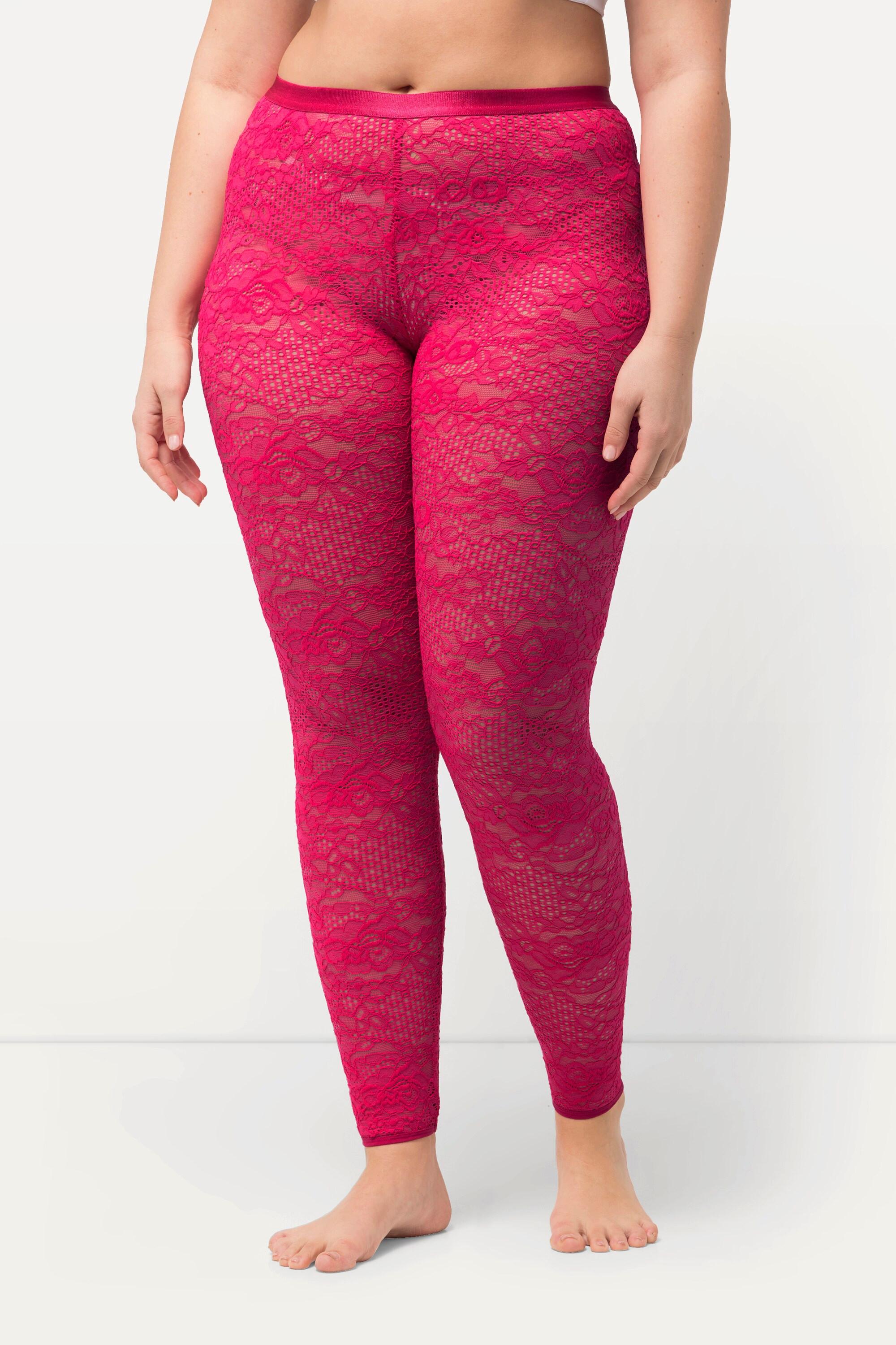 Ulla Popken  Strumpf-Leggings, Spitze 