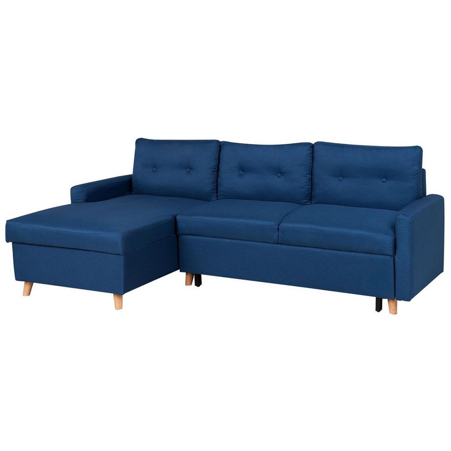 Beliani Canapé d'angle en Polyester Moderne FLAKK  