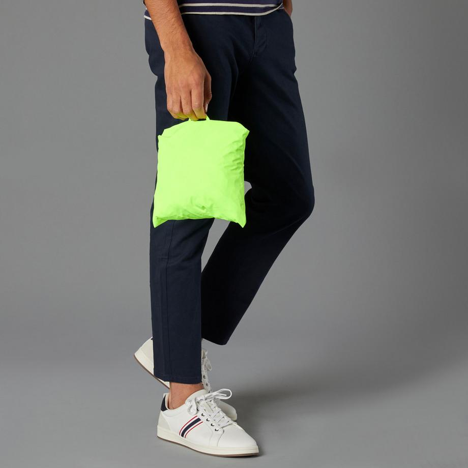 BTWIN Veste de Pluie à Capuche Compressible  