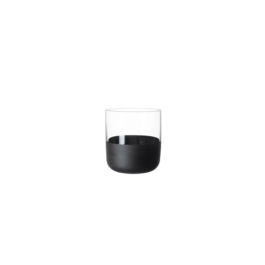 VILLEROY & BOCH Schnapsglas Set 4er MANUFACTURE ROCK 40ml schwarz