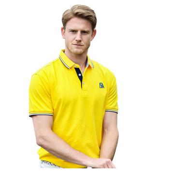 Bellemere Herren Poloshirt aus Seide und Baumwolle