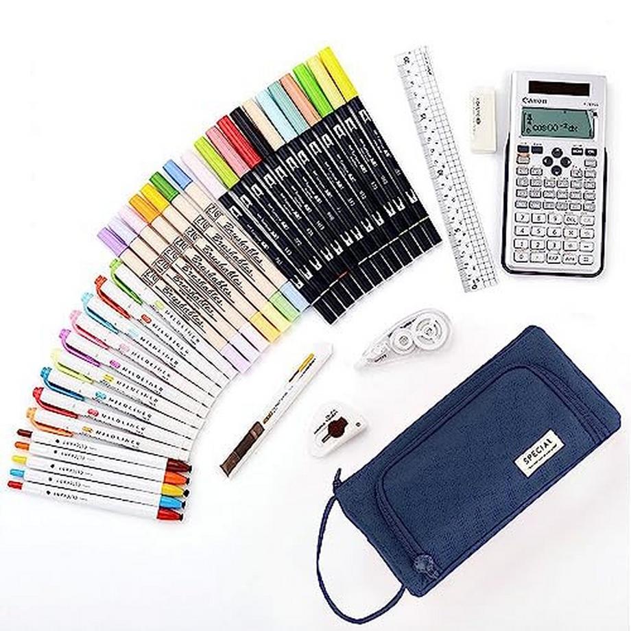 Only-bags.store  Federmäppchen große Kapazität, Teenager-Federmäppchen Federmäppchen für die Schule 