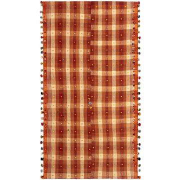 Handgemachter Teppich Jajim old