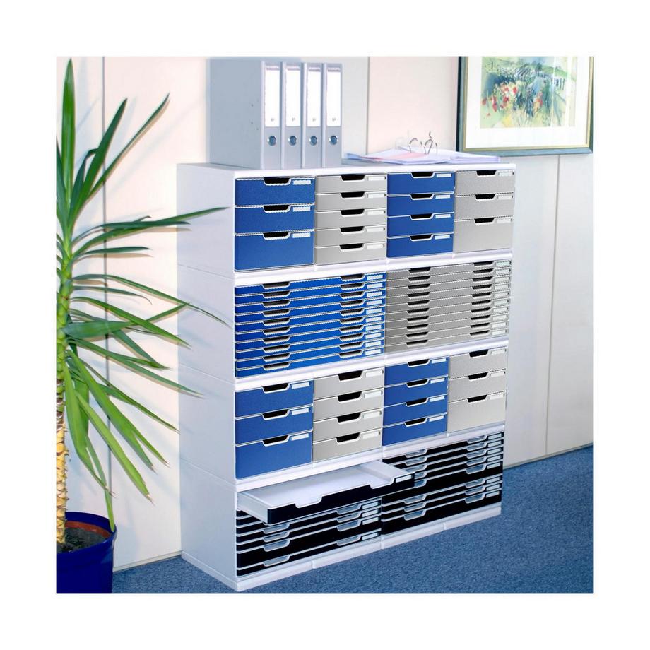 Exacompta Module de classement Modulo Office 10 tiroirs A3  