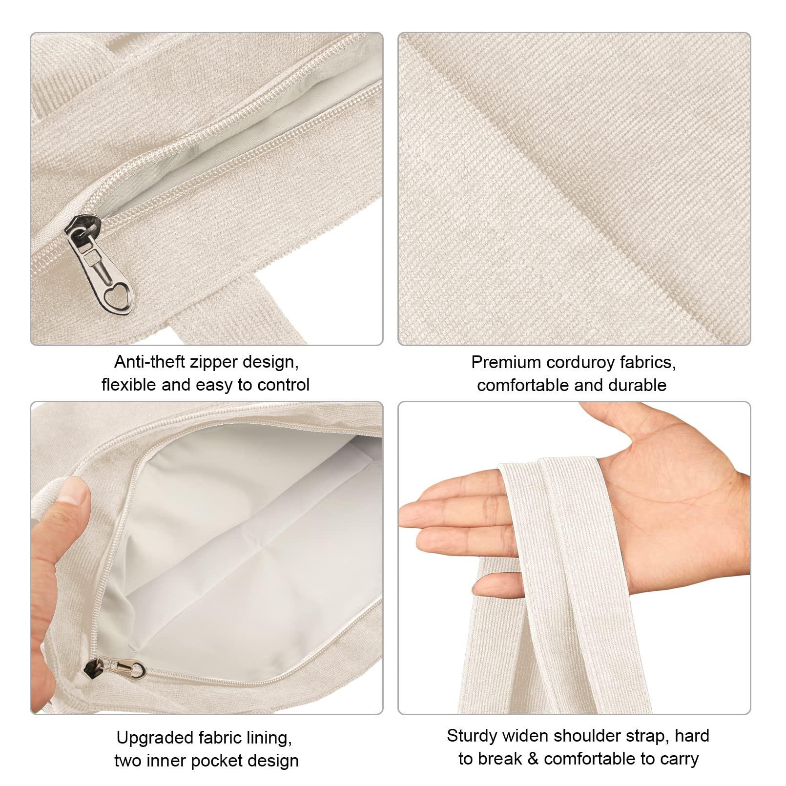 Only-bags.store Kordeltasche Umhängetasche mit Reissverschluss  