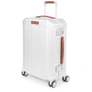 Piquadro  Bagage à main Ultra Slim Gris/Cuir 