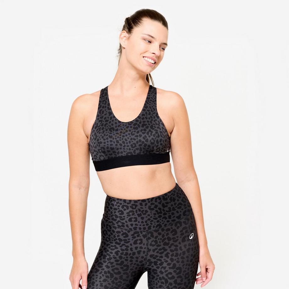 DECATHLON Bustier Fitness 500 supporto medio  