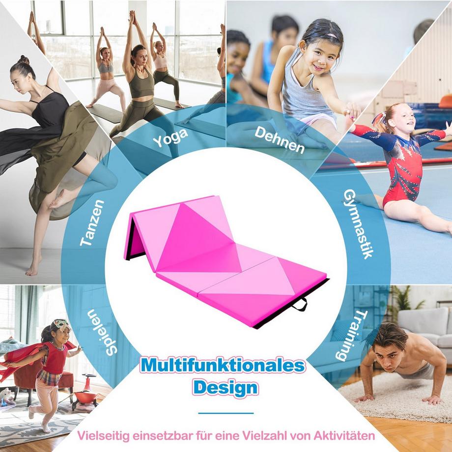Northix  Tappeto da Ginnastica Pieghevole 