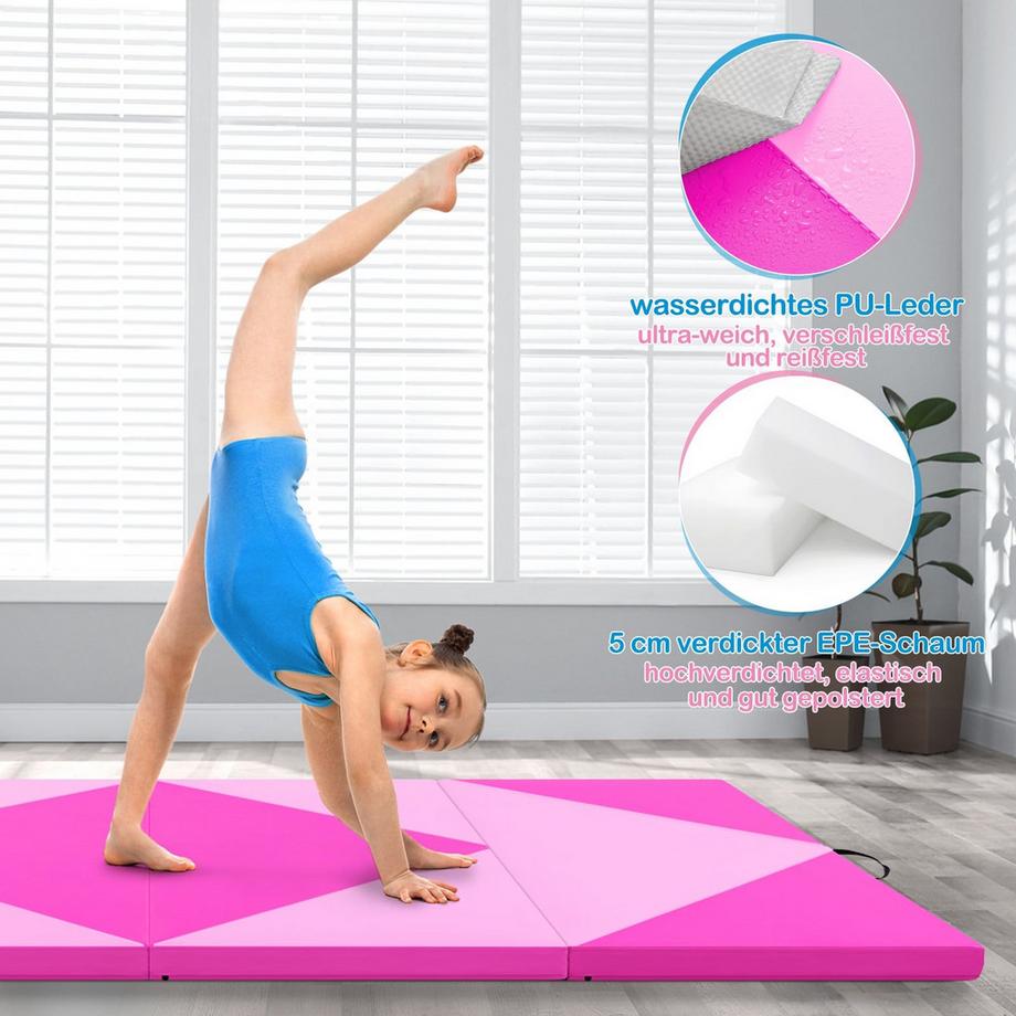 Northix  Tappeto da Ginnastica Pieghevole 