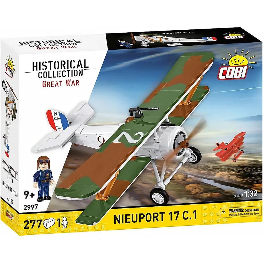 Cobi  Nieuport 17C.1 - Insignes nationaux français 