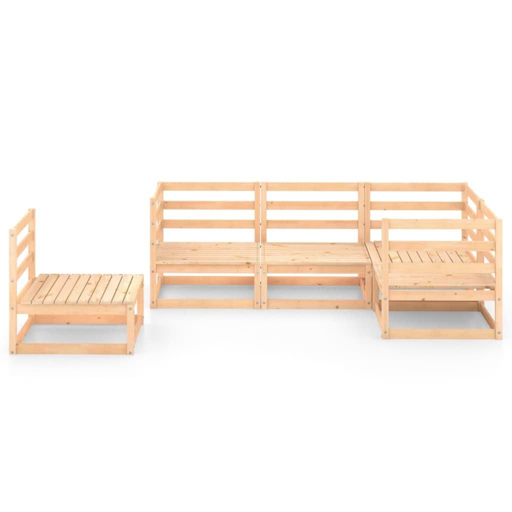 VidaXL Ensemble de meubles de jardin bois de pin  