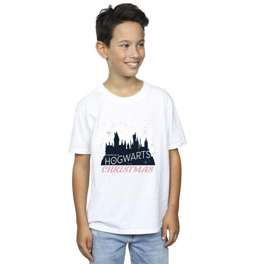 HARRY-POTTER  Tshirt HOGWARTS 