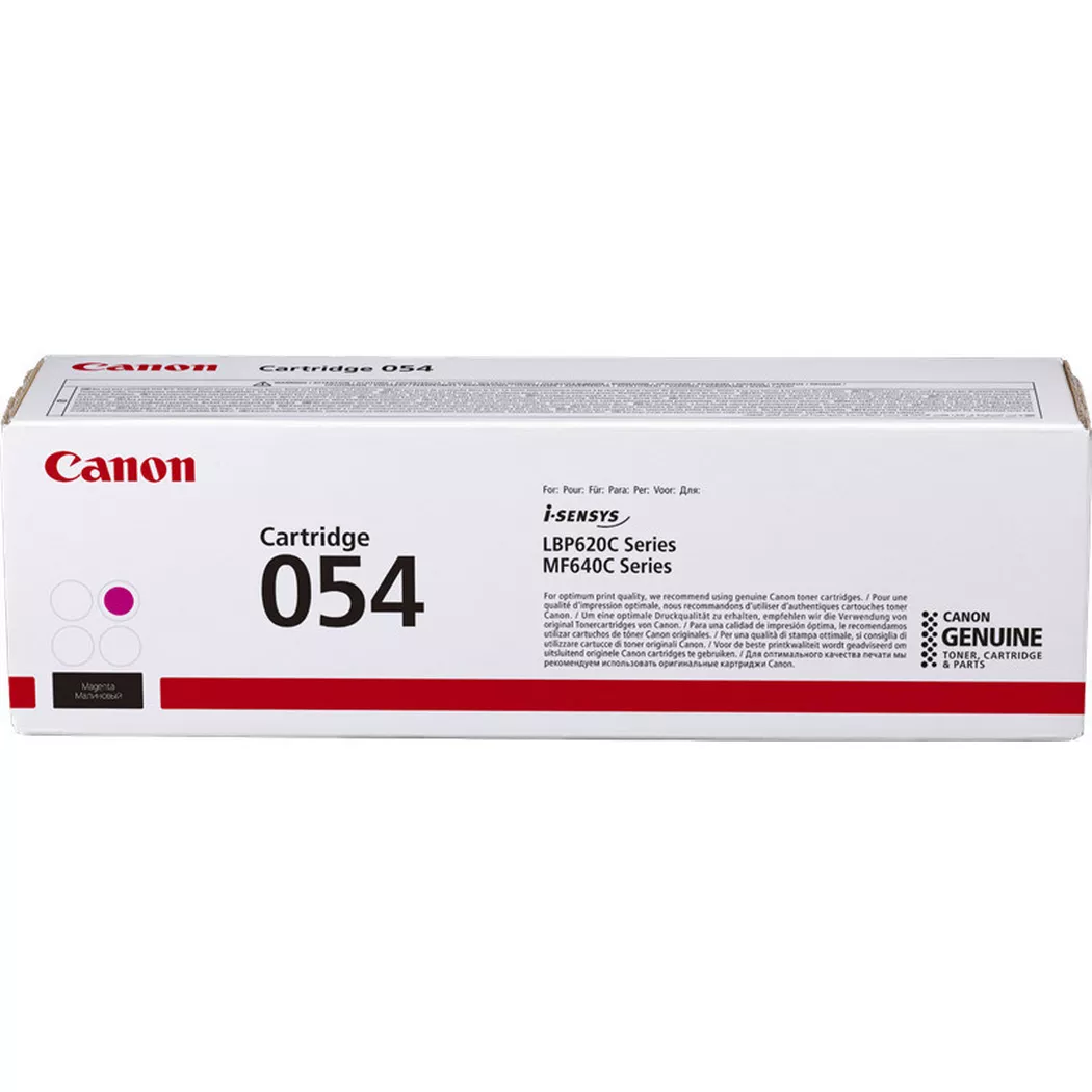Canon – Toner-Modul 054 magenta CRG M LBP621/MF641 1200 Seiten, One Size