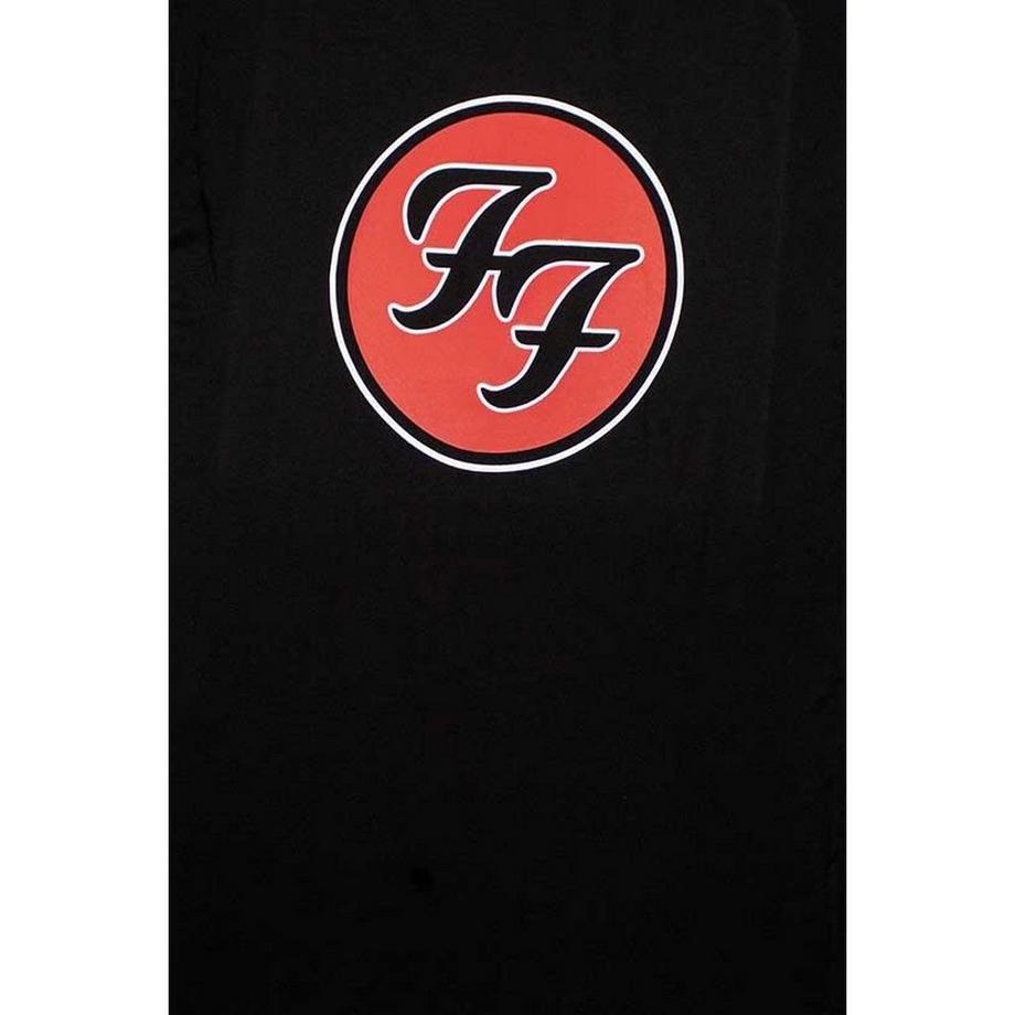 Foo Fighters FF Logo Print T-Shirt  